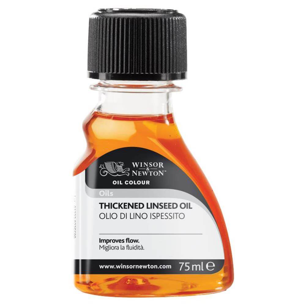 Winsor and Newton Thickened Linseed Oil 75ml
